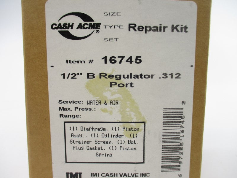 CASH ACME 16745 1/2" NSMP
