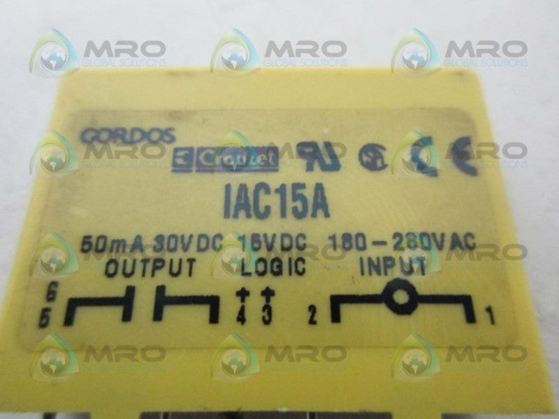 GORDOS IAC15A INPUT MODULE NSNP