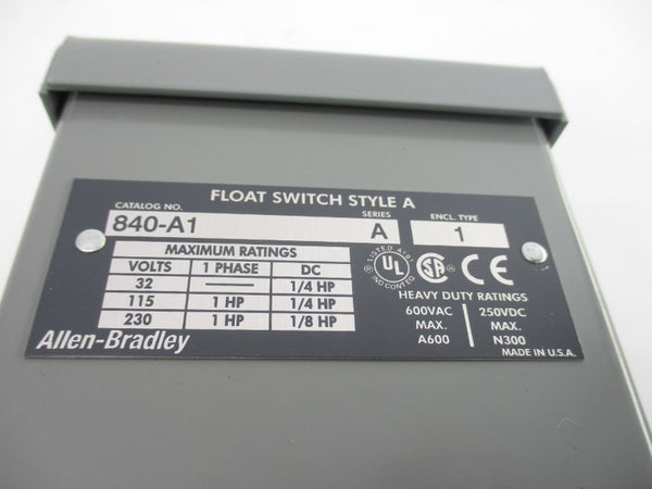 ALLEN BRADLEY 840-A1 SER. A 600VAC NSNP