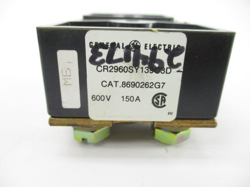 GENERAL ELECTRIC 8690262G7 CR2960SY139C3D 600V 150A NSNP