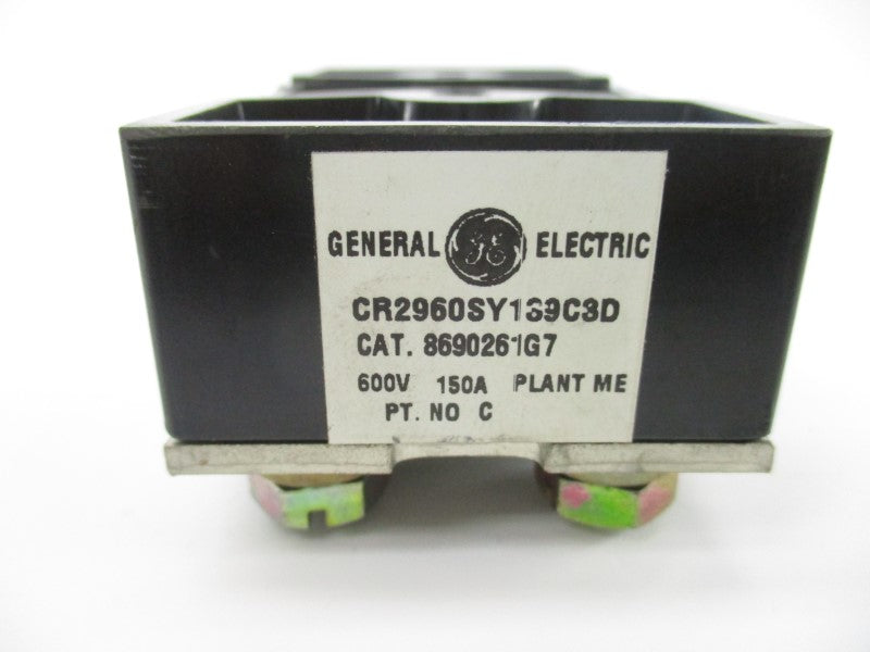 GENERAL ELECTRIC 8690261G7 CR2960SY139C3D 600V 150A NSNP