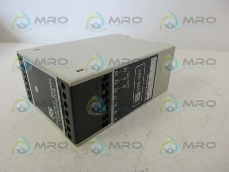 RS 629-522 SIGNAL ISOLATION CONVERTER UNMP