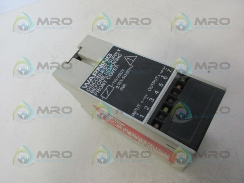 RS 629-522 SIGNAL ISOLATION CONVERTER UNMP