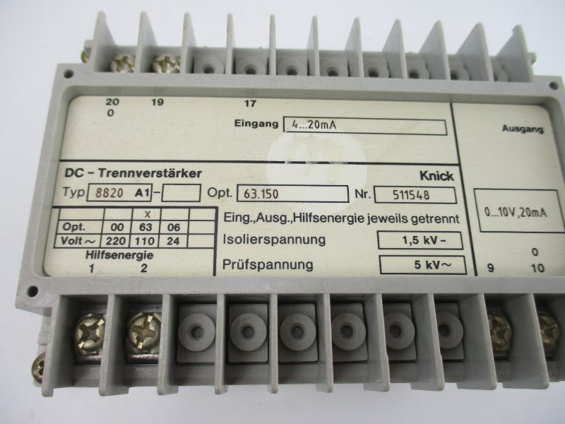 KNICK 511548 8820A1 110V UNMP