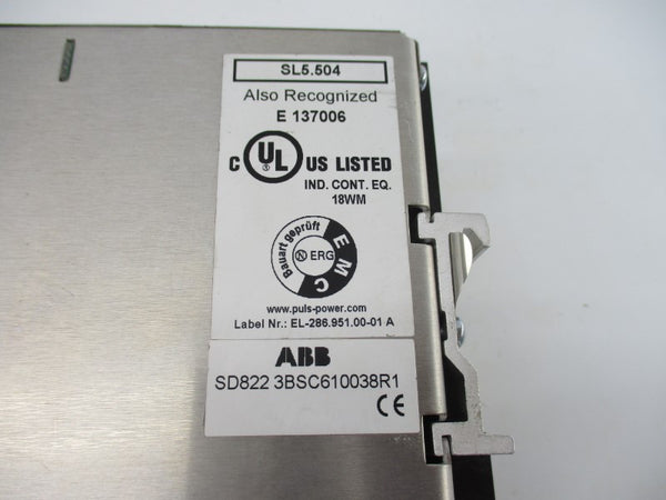 ABB SL5.504  SD8223BSC610038R1 24VDC 5A NSNP