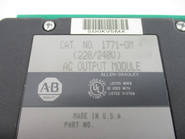ALLEN BRADLEY 1771-OM 220/240V UNMP