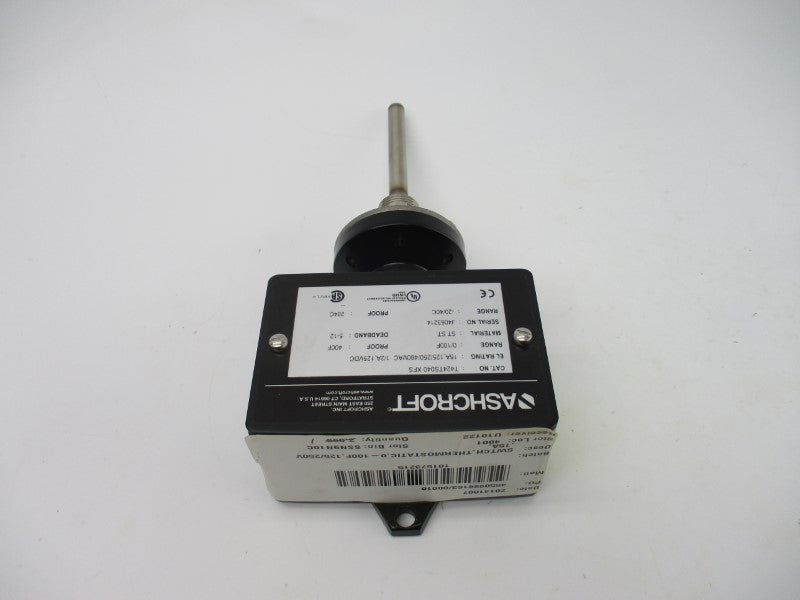 ASHCROFT T424TS040XFS 480VAC 15A 0/100'F NSNP