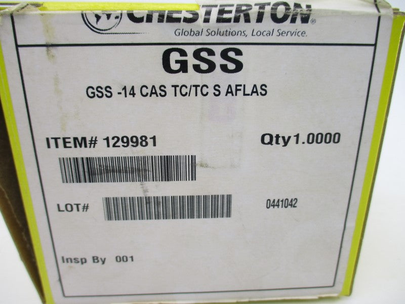 CHESTERTON 129981 GSS-14CASTC/TCSAFLAS NSMP