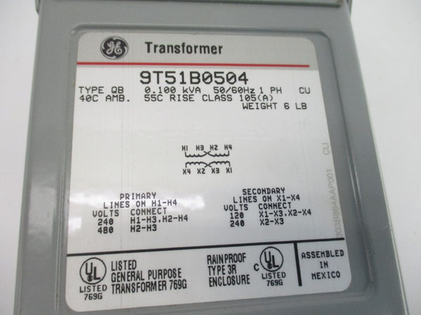 GENERAL ELECTRIC 9T51B0504 240/480V 105A NSNP
