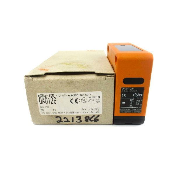 IFM EFECTOR OA0126 OAS-000A 20-250VAC/DC NSMP