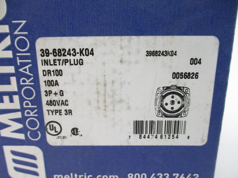 MELTRIC 39-68243-K04 480VAC 100A NSMP