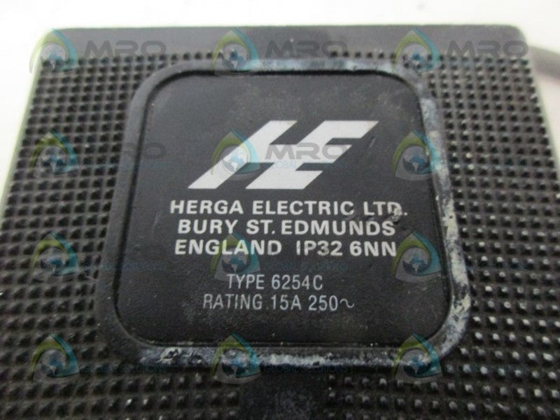 HERGA ELECTRIC 6254-C FOOT SWITCH UNMP