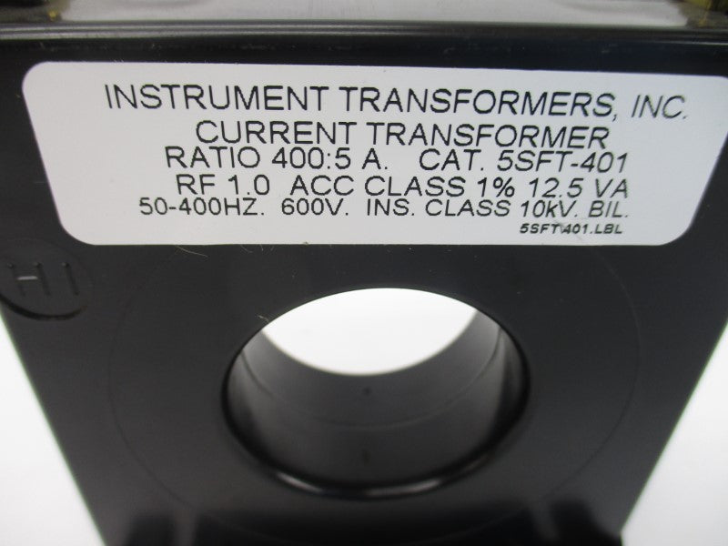 INSTRUMENT TRANSFORMERS 5SFT-401 600V NSNP