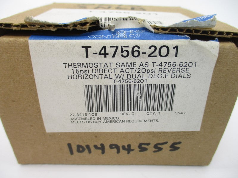 JOHNSON CONTROLS T-4756-201 NSMP