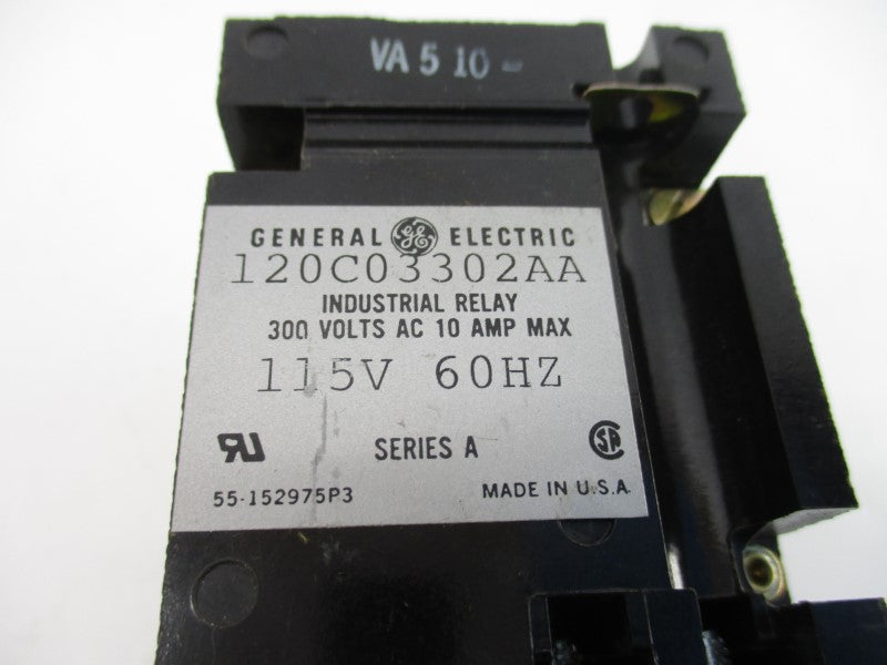 GENERAL ELECTRIC 120C03302AA SER. A 115V 10A NSNP