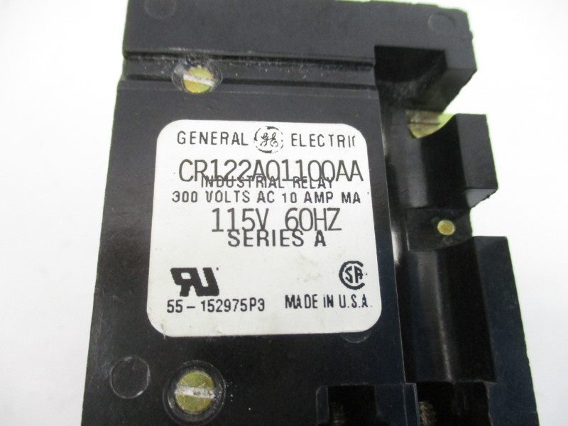 GENERAL ELECTRIC CR122A01100AA SER. A 115V 10A NSNP