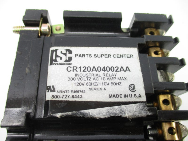 GENERAL ELECTRIC CR120A04002AA SER. A 110/120V 10A NSNP