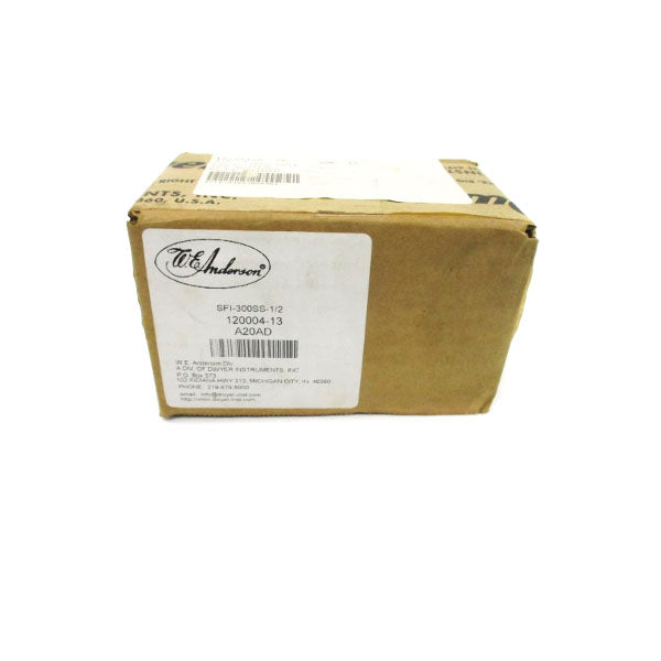 WE ANDERSON SFI-300SS-1/2 120004-13 NSFS