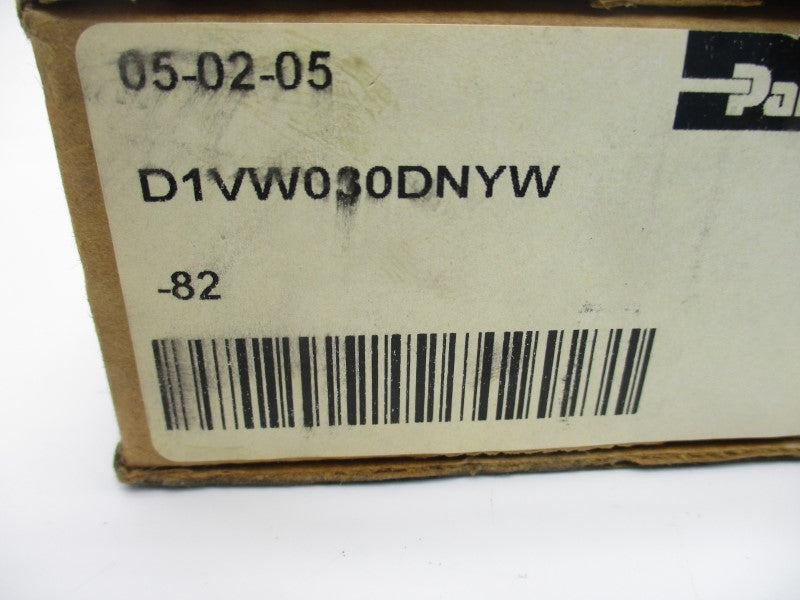 PARKER D1VW030DNYW82 110/120V 0.49-0.58A 5000PSI NSMP