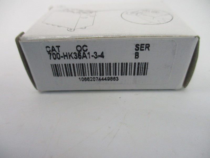ALLEN BRADLEY 700-HK36A1-3-4 SER. B 120VAC 16A (WH) NSMP