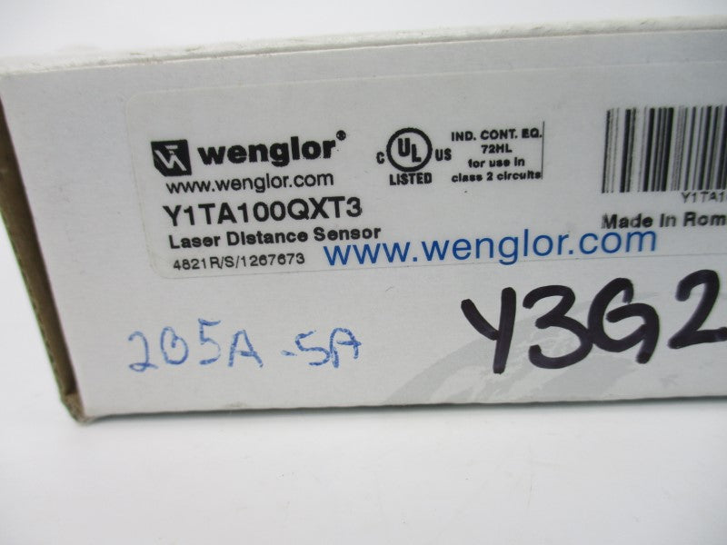 WENGLOR Y1TA100QXT3 18-30VDC NSMP