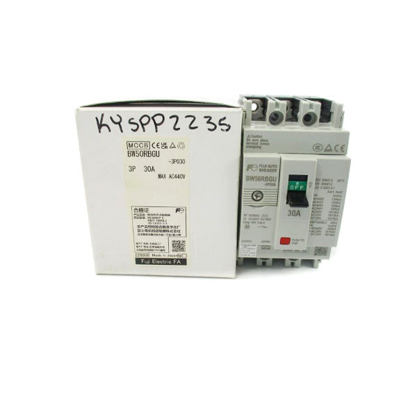 FUJI ELECTRIC BW50RBGU-3P030 440VAC 30A NSMP