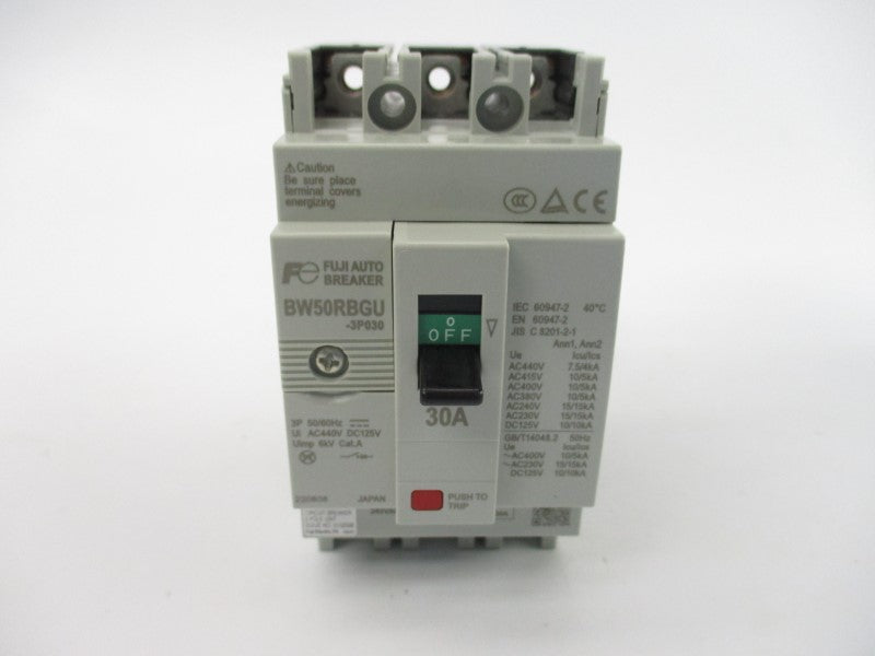 FUJI ELECTRIC BW50RBGU-3P030 440VAC 30A NSMP