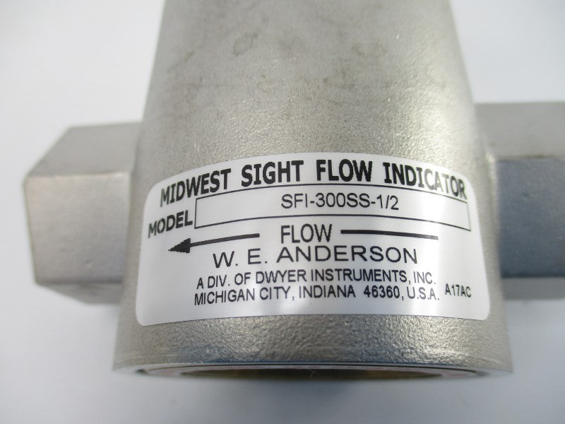W. E. ANDERSON SFI-300SS-1/2 125PSI NSNP