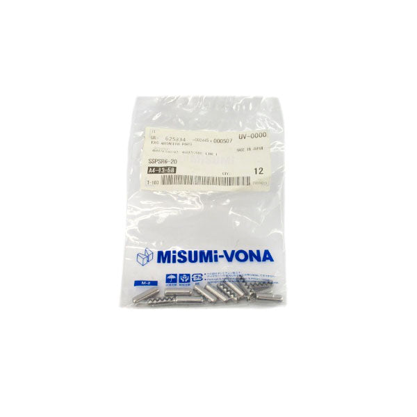MISUMI SSPSR6-20 (PKG OF 12) NSMP