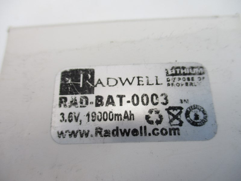 RADWELL RAD-BAT-0003 3.6V NSMP