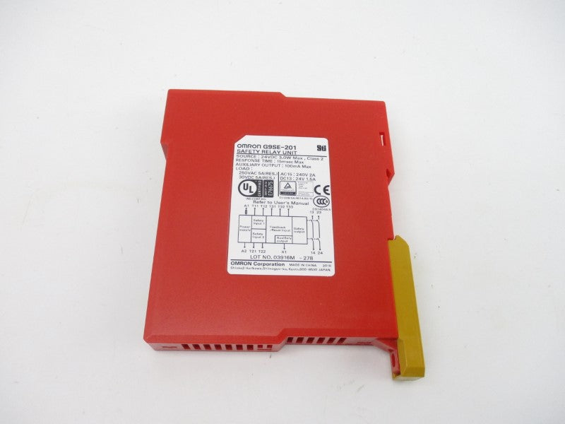 OMRON G9SE-201 VER. 1.0 24VDC 5A NSMP