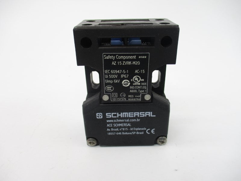 SCHMERSAL AZ15ZVRK-M20 196387 500V NSMP