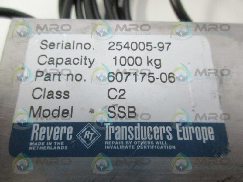 REVERE 607175-06 LOAD CELL UNMP
