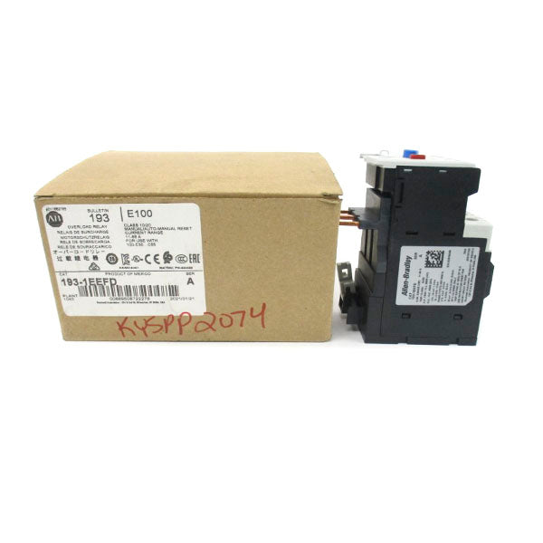 ALLEN BRADLEY 193-1EEFD SER. A 600V 11-55A  (BR/WH) NSMP