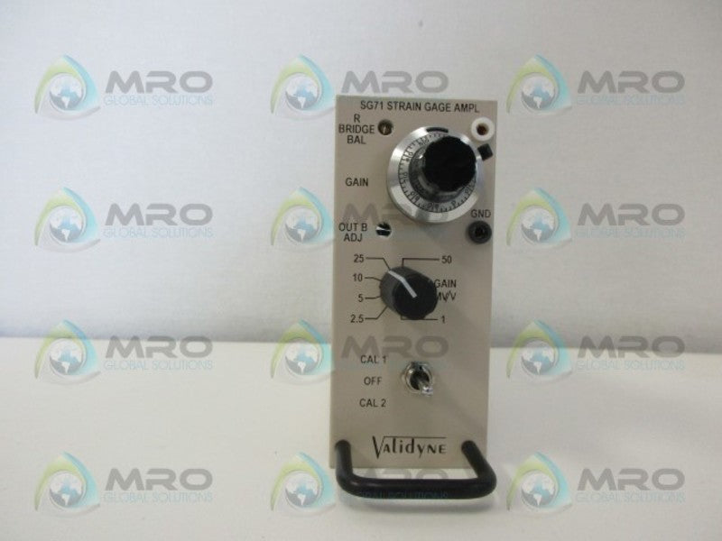 VALIDYRE SG71 AMPLIFIER NSNP