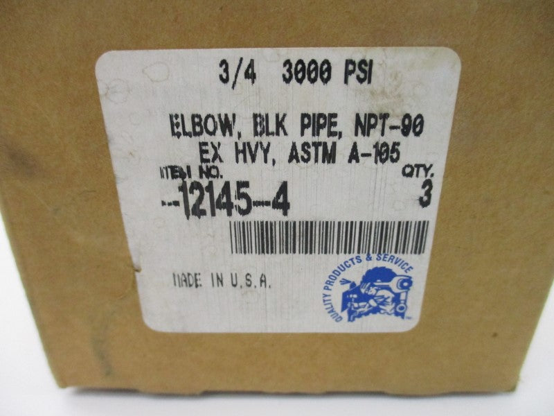 QUALITY PRODUCTS & SERVICE 12145-4 3000PSI 3/4" (PKG OF 3) NSMP