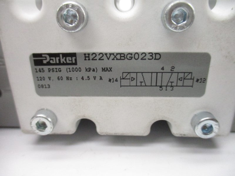 PARKER H22VXBG023D 120V 145PSI NSNP