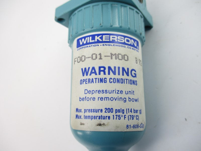 WILKERSON F00-01-M00 200PSI NSNP