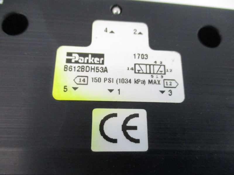 PARKER B612BDH53A 120V 150PSI NSNP