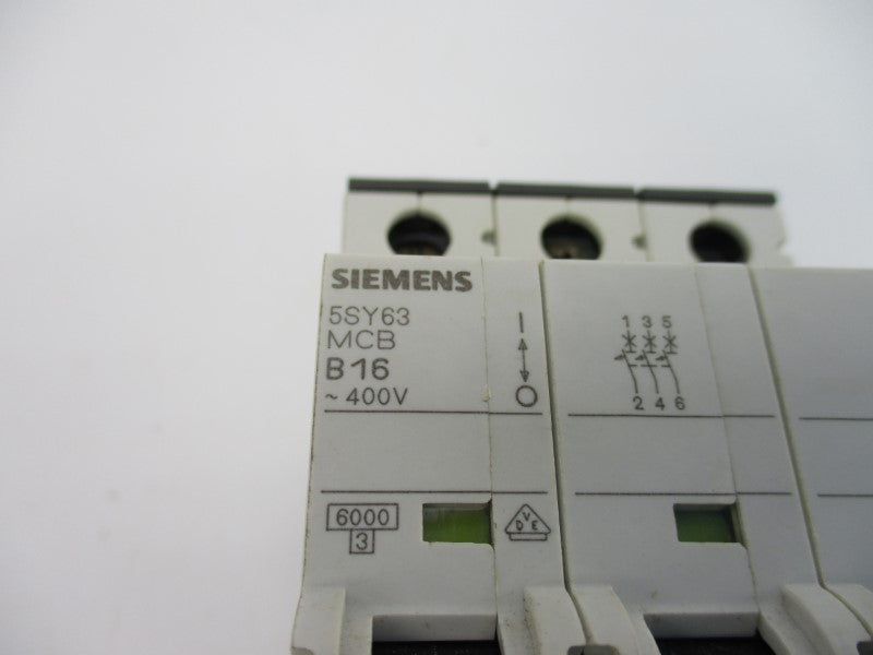 SIEMENS 5SY6316-6 400V 16A NSNP