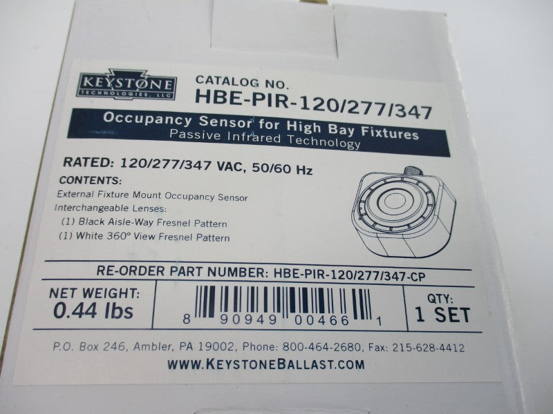 KEYSTONE HBE-PIR-120/277/347 NSMP
