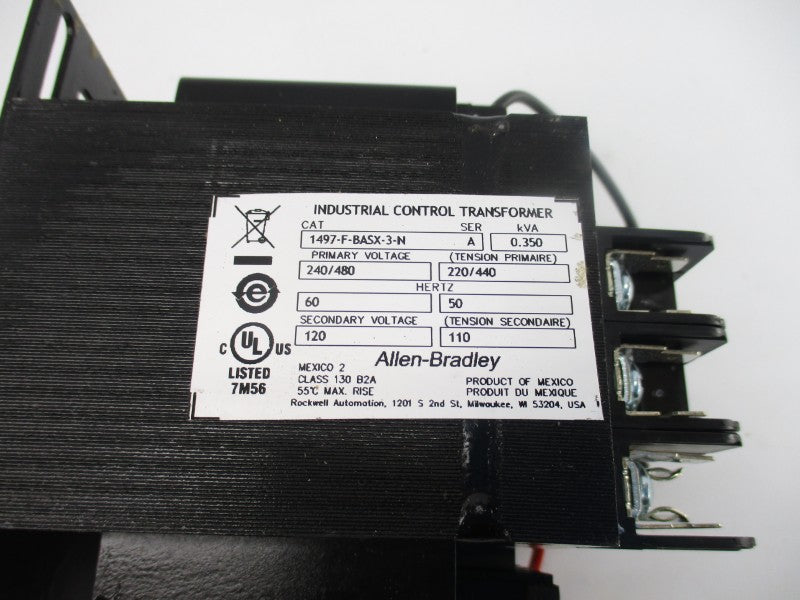 ALLEN BRADLEY 1497-F-BASX-3-N SER. A 240/480V NSNP