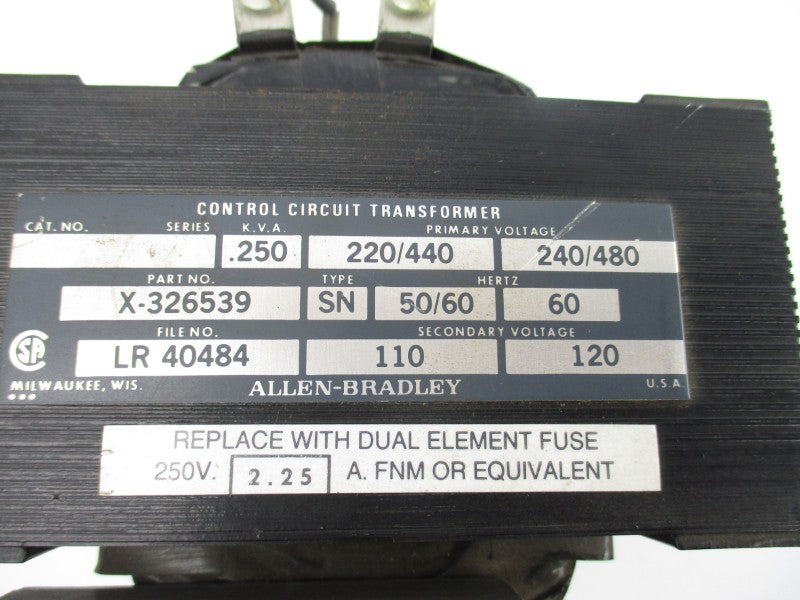 ALLEN BRADLEY X-326539 240/480V NSNP