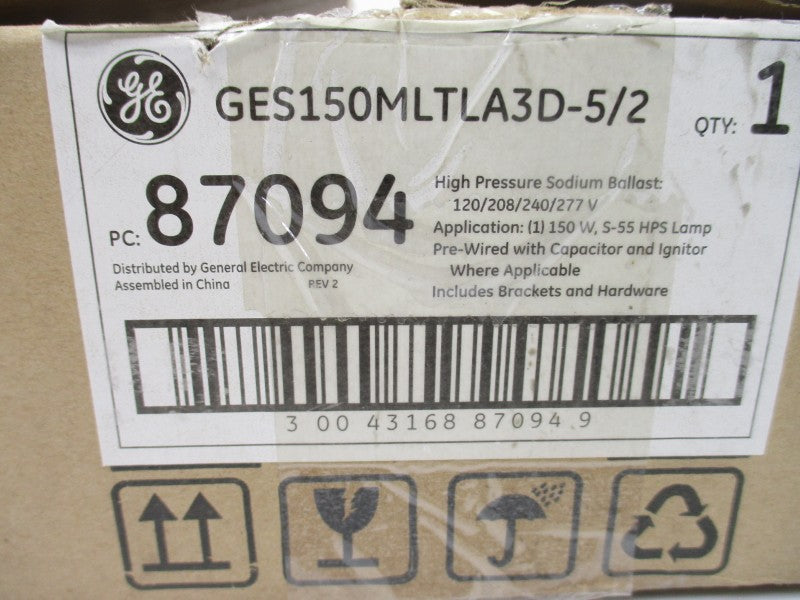 GENERAL ELECTRIC GES150MLTLA3D-5/2 277V NSMP