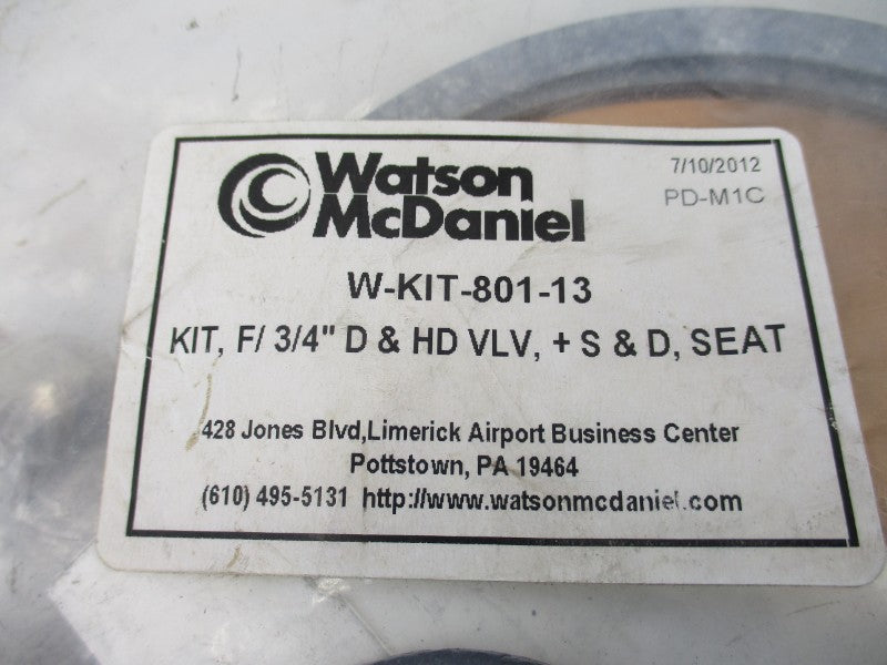 WATSON MCDANIEL W-KIT-801-13 NSMP