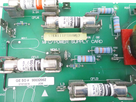 GENERAL ELECTRIC 531X111PSHAWG3 UNMP