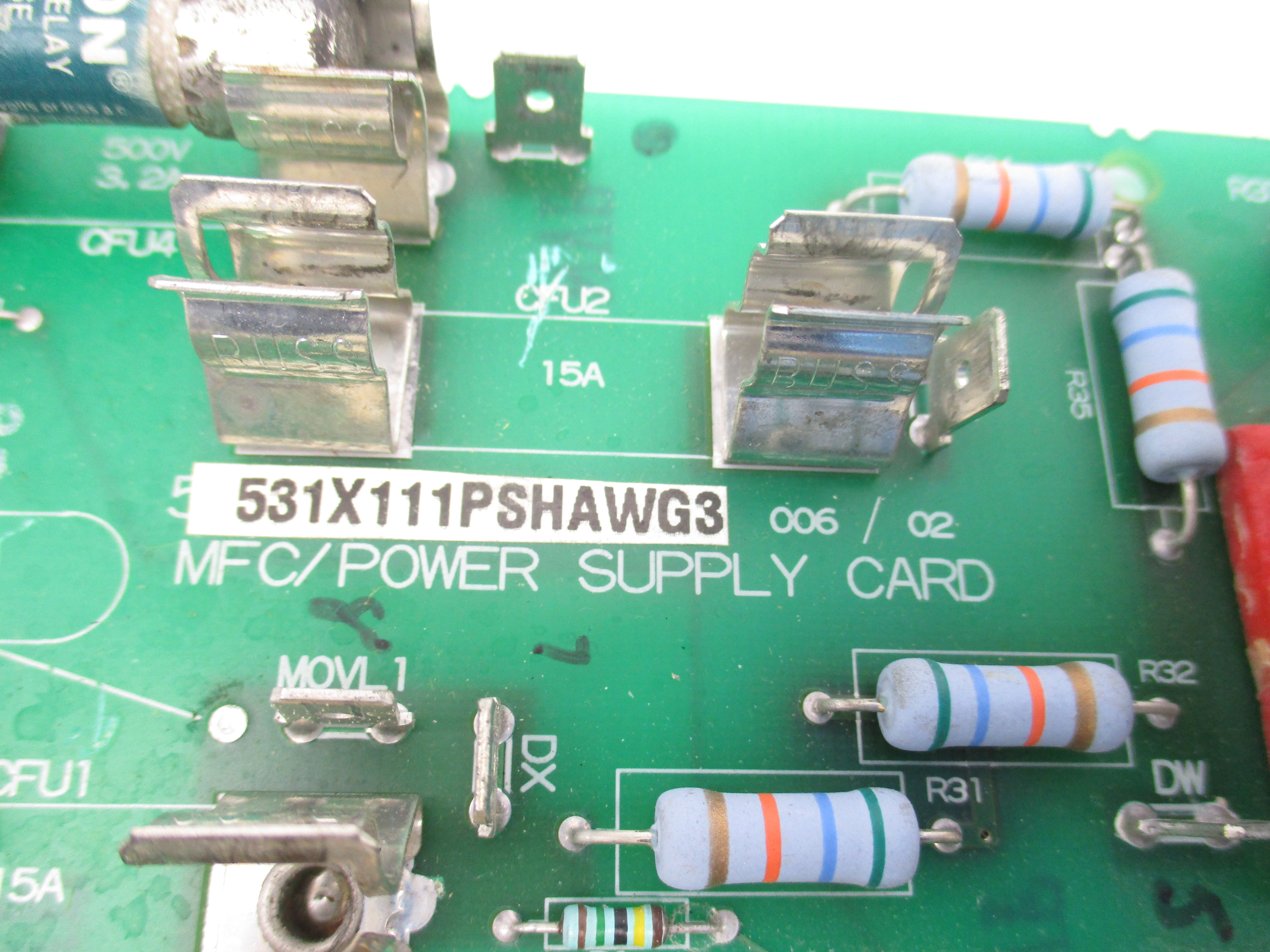 GENERAL ELECTRIC 531X111PSHAWG3 UNMP