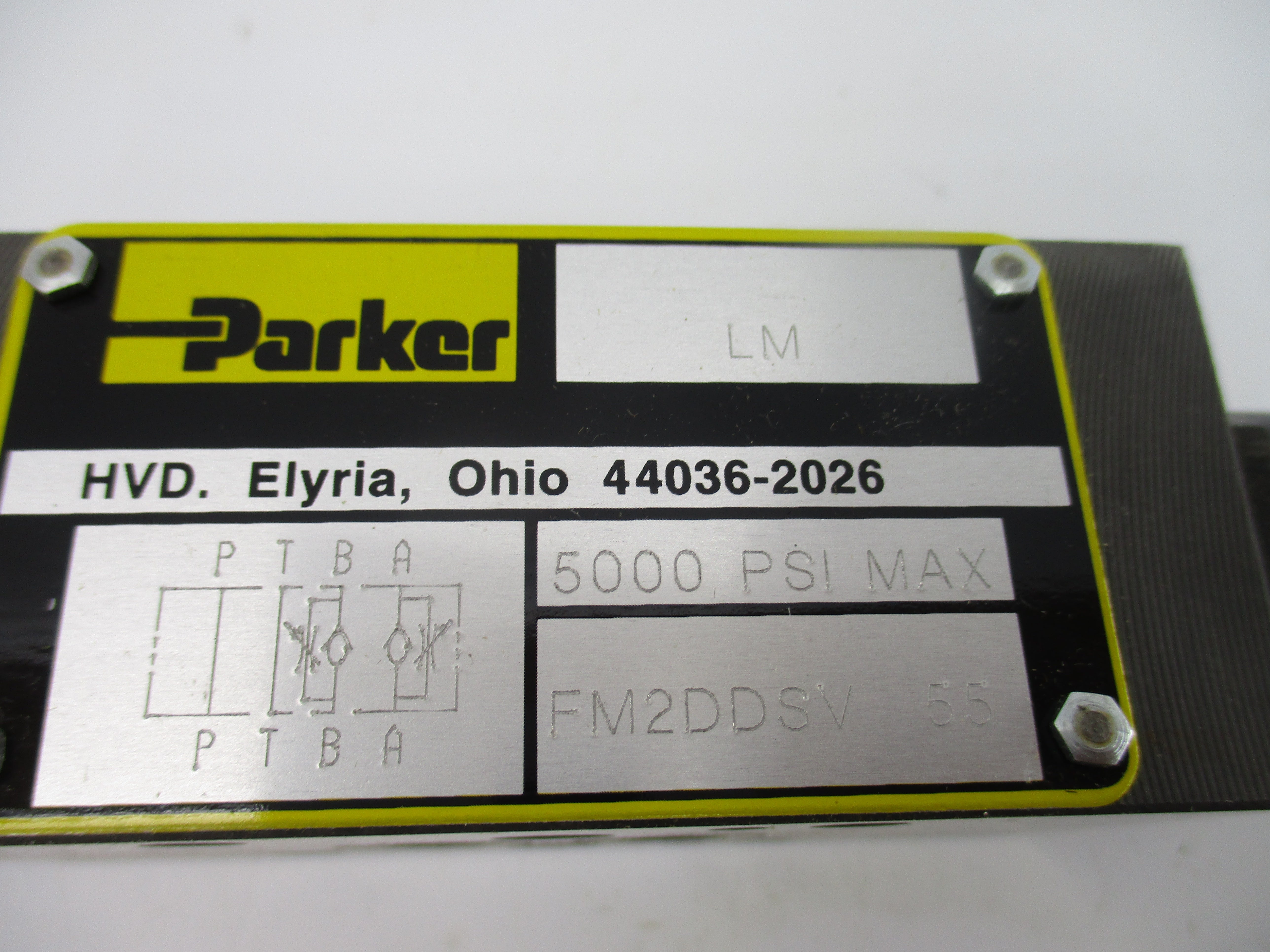 PARKER FM2DDSV 55 5000PSI NSNP