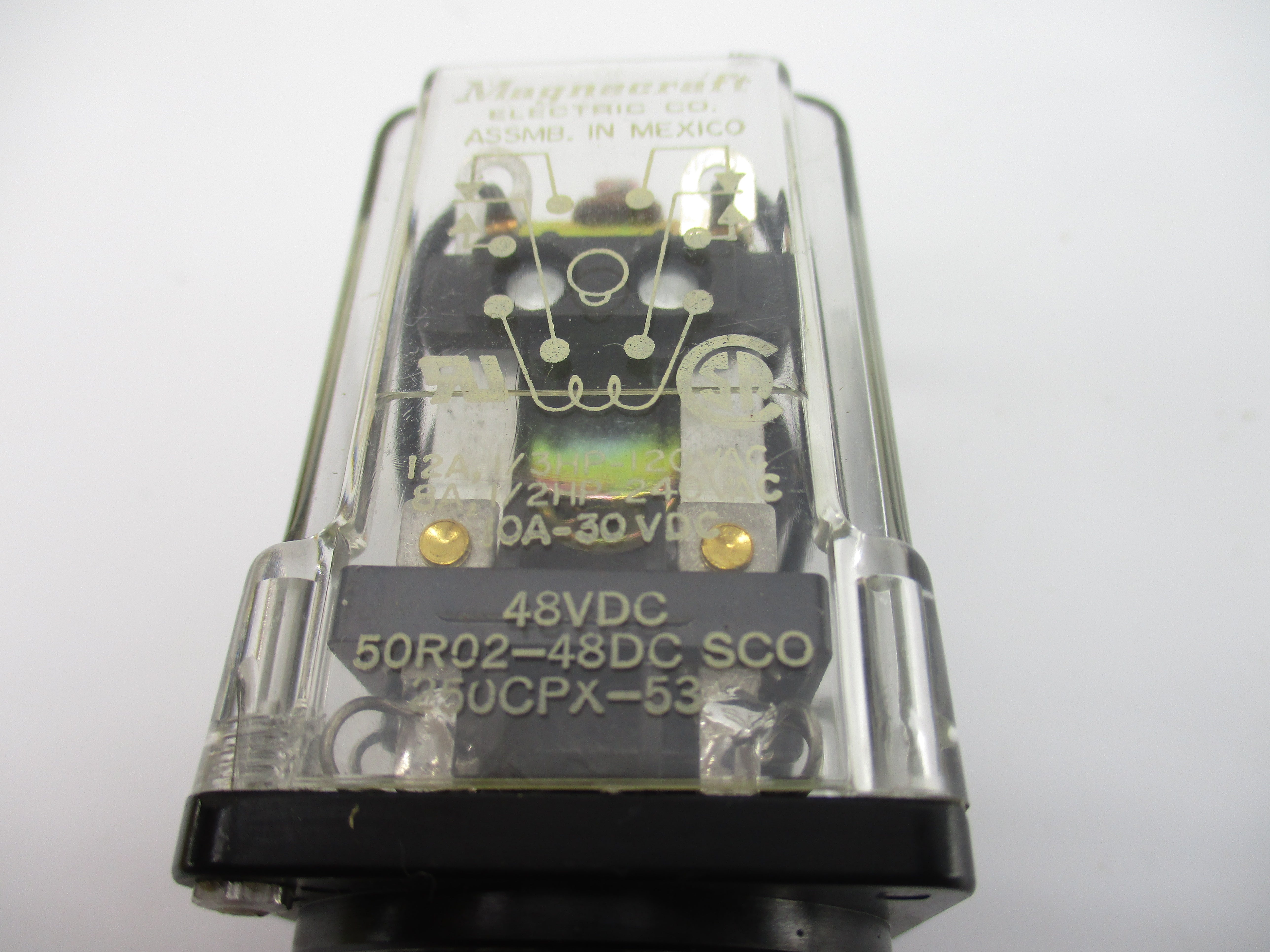 MAGNECRAFT 50R02-48DC-SCO 48VDC 10A NSNP