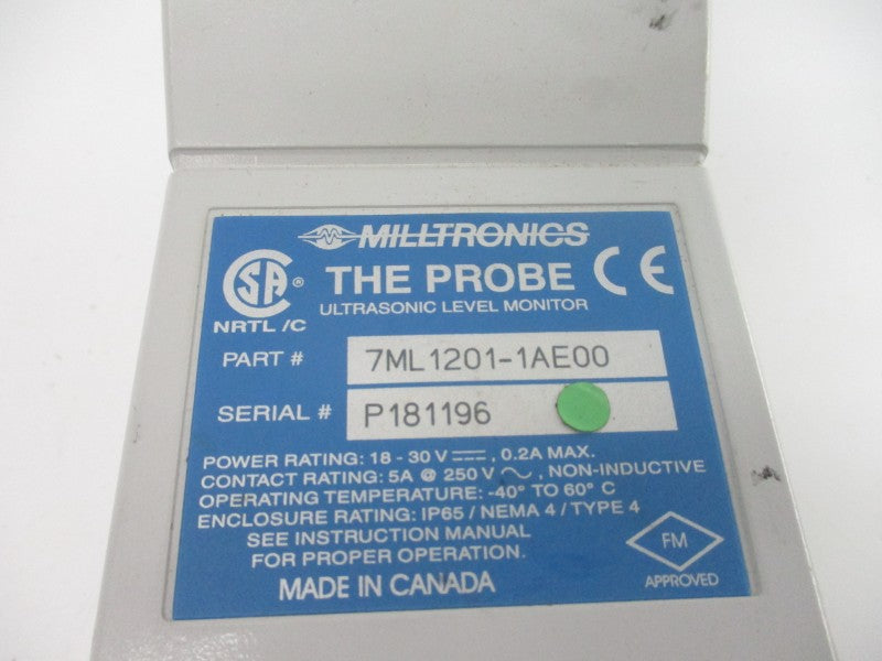 MILLTRONICS 7ML1201-1AE00 18-30V 0.2A UNMP